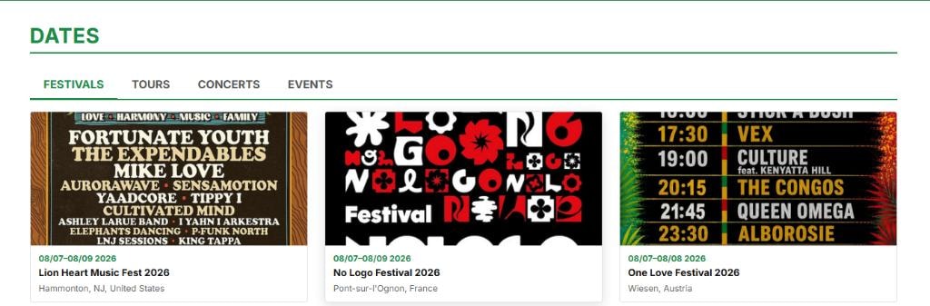 Rebelution at Island Rhodes Music Festival — Aug 16, 2026 | Pawtucket, RI