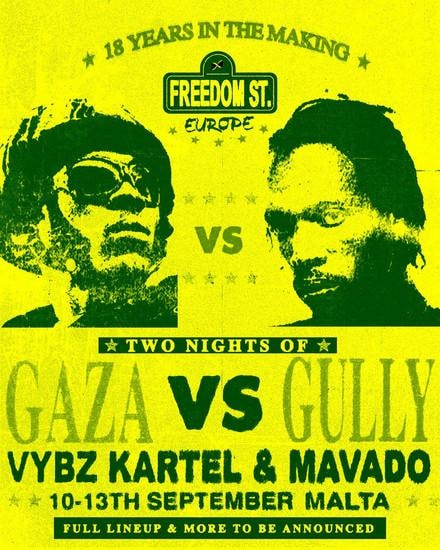 Freedom Street Europe - Gaza vs. Gully 2026