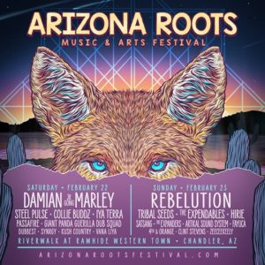 Arizona Roots Music Festival poster