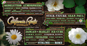 Cali Roots set of performers poster